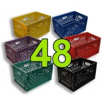 Rectangle Milk Crate -  Pallet of 48