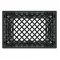 Set of 6 Black Rectangular Milk Crates