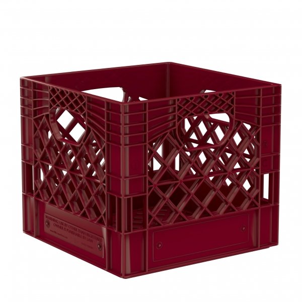 Square Milk Crate (Any Color) - Pallet of 96