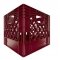 Brown Square Milk Crate