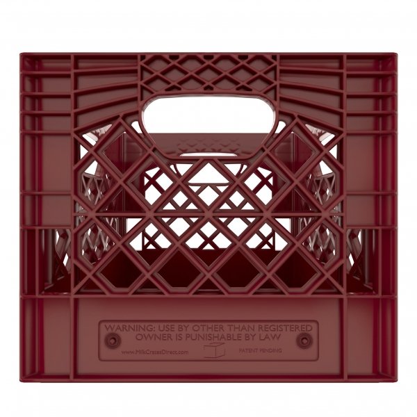 Rectangle Milk Crate - 6 Pack