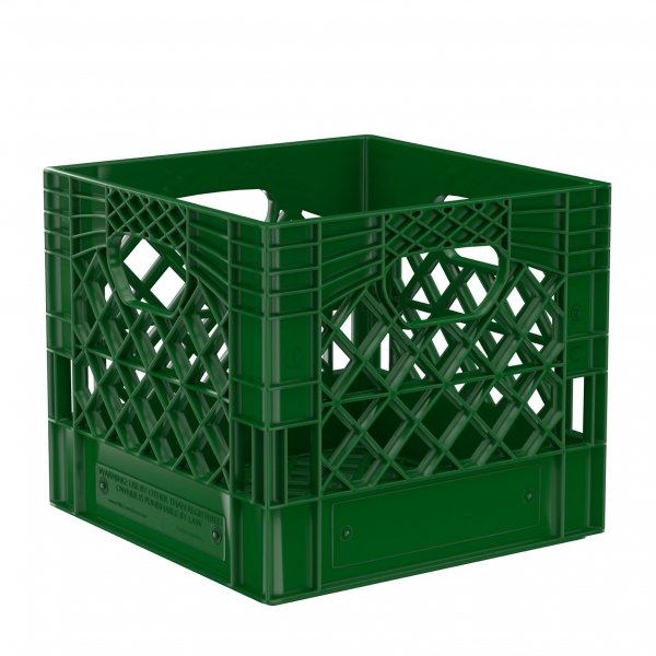 Square Milk Crate (Any Color) - Pallet of 96