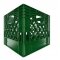 Pallet of 96 Green Square Milk Crates