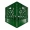 Pallet of 96 Green Square Milk Crates