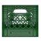 Set of 3 Green Square Milk Crates