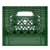 Green Square Milk Crate