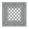 Gray Square Milk Crate