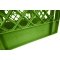 Set of 3 Lime Square Milk Crates