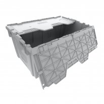 Heavy-Duty Attached Lid Tote (XL) – PALLET OF 48