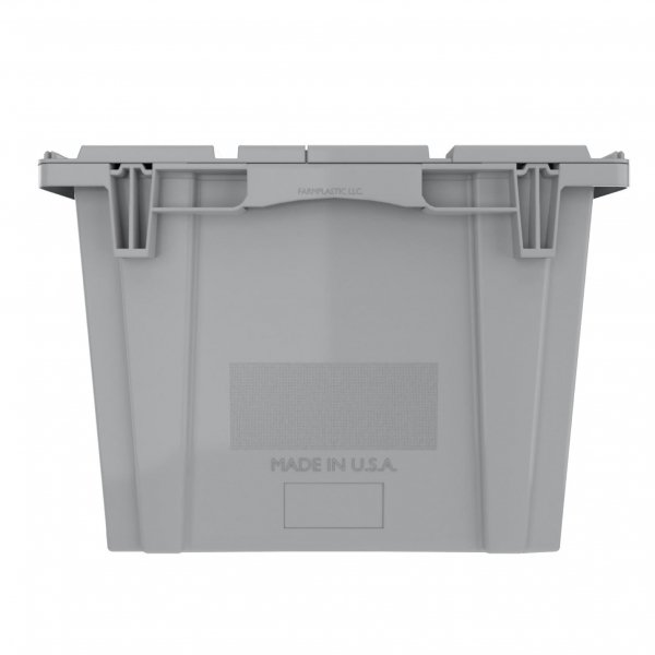 Heavy-Duty XL Attached Lid Tote 