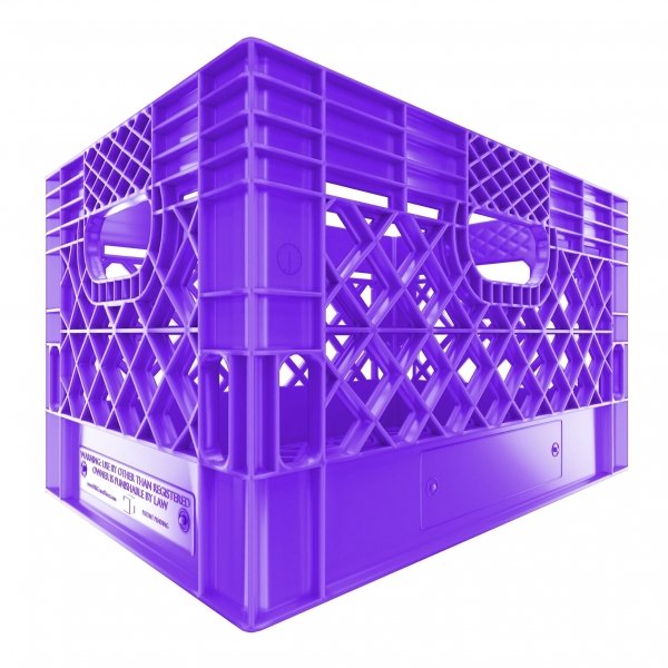 Square Milk Crate 16QT