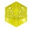 Yellow Square Milk Crate