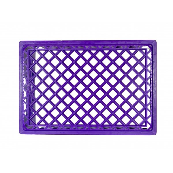 Violet Rectangular Milk Crates