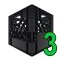 Divider Crate 6-Cell for Half Gallon Bottles 3 Pack