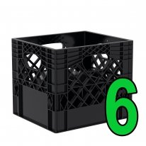 Divider Crate 9-Cell for Half Gallon Bottles 6 Pack