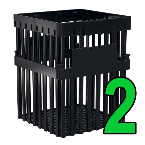 Heavy-Duty Egg Crate 180 – 2 Pack
