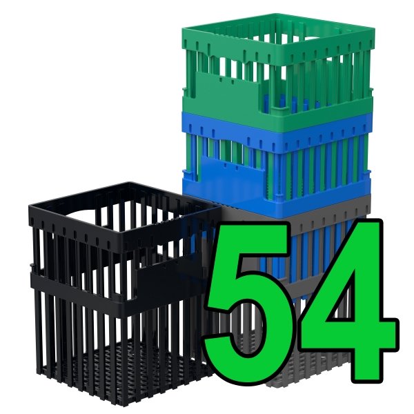 Heavy-Duty Egg Crate 180 – Pallet of 54