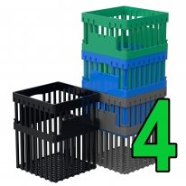 Heavy-Duty Egg Crate 180 - 4 Pack 
