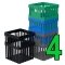 Heavy-Duty Egg Crate 180 - 4 Pack 