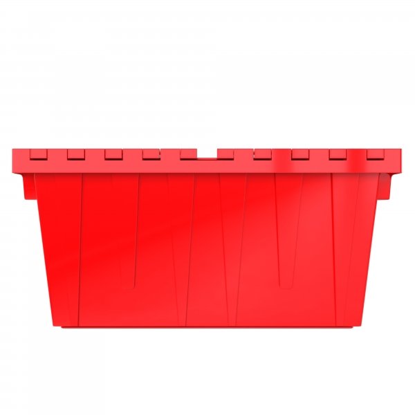 Heavy-Duty Hinged Lid Tote HLT211512