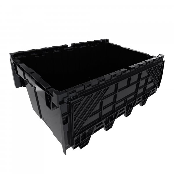 Heavy-Duty Hinged Lid Tote HLT211512 - PALLET OF 100 