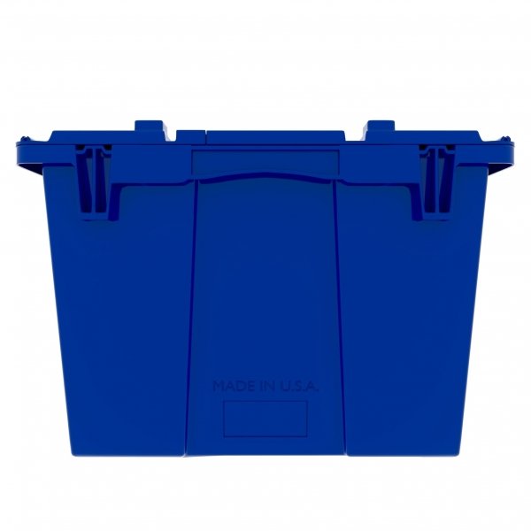 Blue Heavy-Duty Plastic Totes