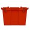 Red Heavy-Duty Plastic Totes