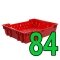 28 x 22 x 7" Stack and Nest Bread Tray - FULL PALLET of 84