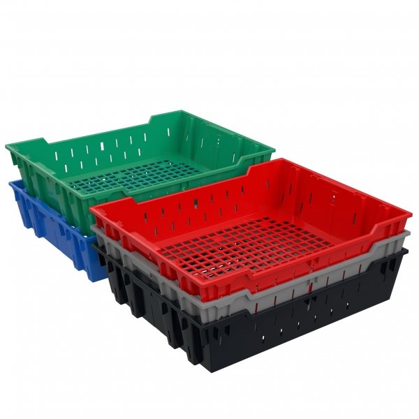 28 x 22 x 7" Stack and Nest Bread Tray - HALF PALLET of 38