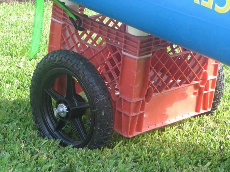 Milk crate trolley 2