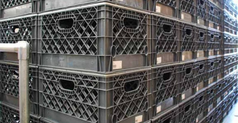 Industrial Milk Crates 